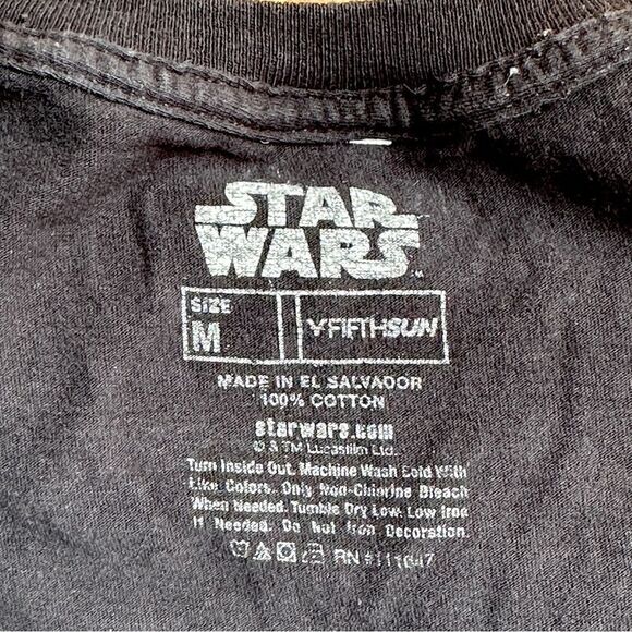 Star Wars Holiday Unisex Black Short Sleeve T-shirt, Size M / Medium - Picture 5 of 5